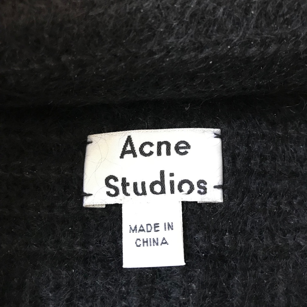 Acne Studios Rib Knit Beanie - Picture 2 of 4